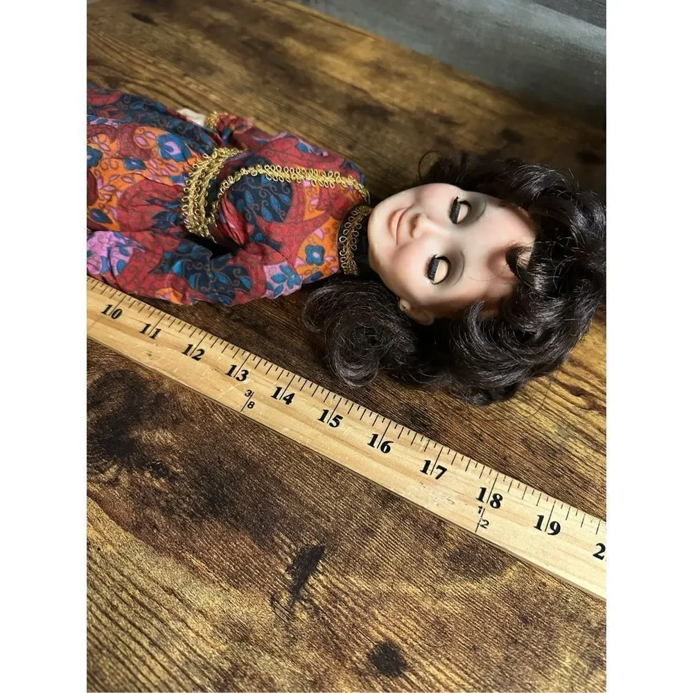 Vintage Hasbro 1972 Aimee Doll Brunette Mother Brown Eye Fashion Twist Waist 18”
